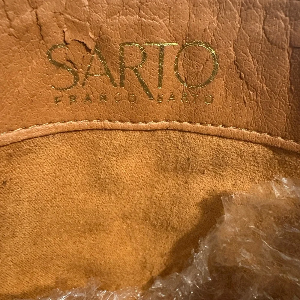 Franco Sarto Brown Suede Knee-High Boots - Picture 4 of 5